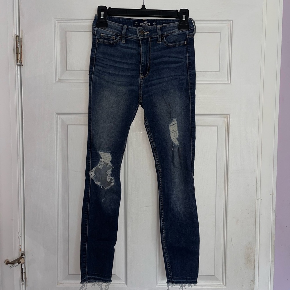 Hollister High Rise Super Skinny Crop Women’s Jeans